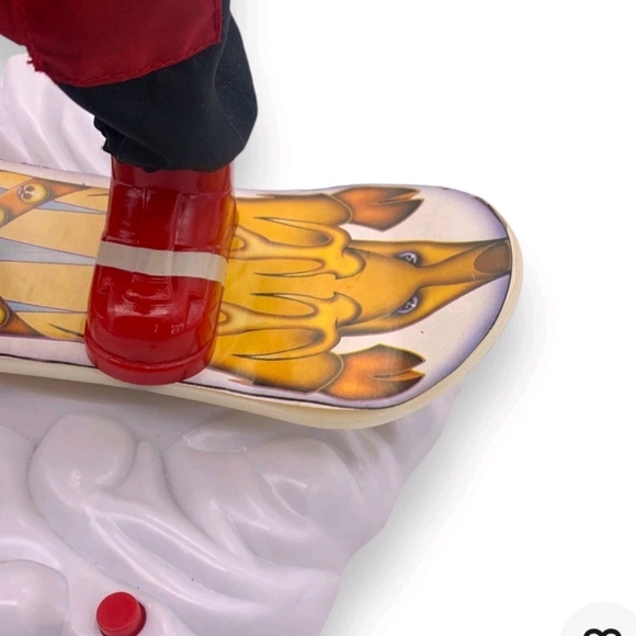 GEMMY Snowboarding Santa Boggies to the song Born to be Wild 2000 Animated Video - Picture 10 of 13